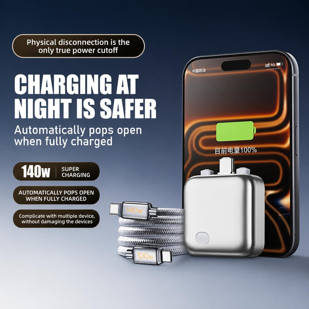 Smart Charger Adapter Auto Power Disconnector Guard Every Mobile